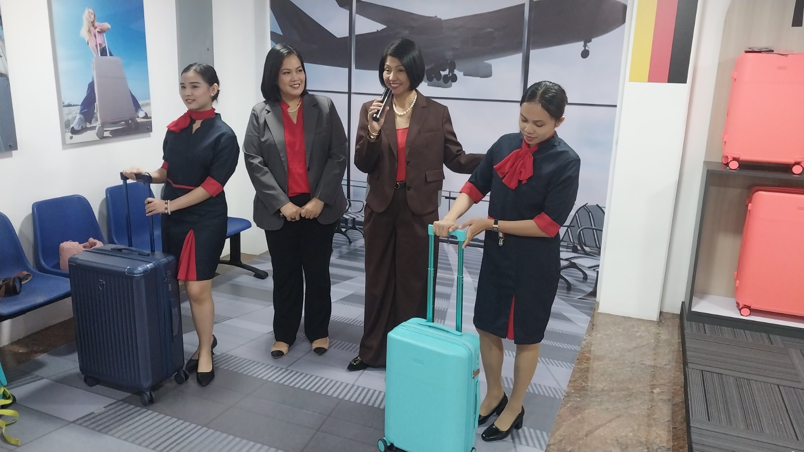 PTC Aviation Join Heys PH for a Vibrant New Luggage Launch
