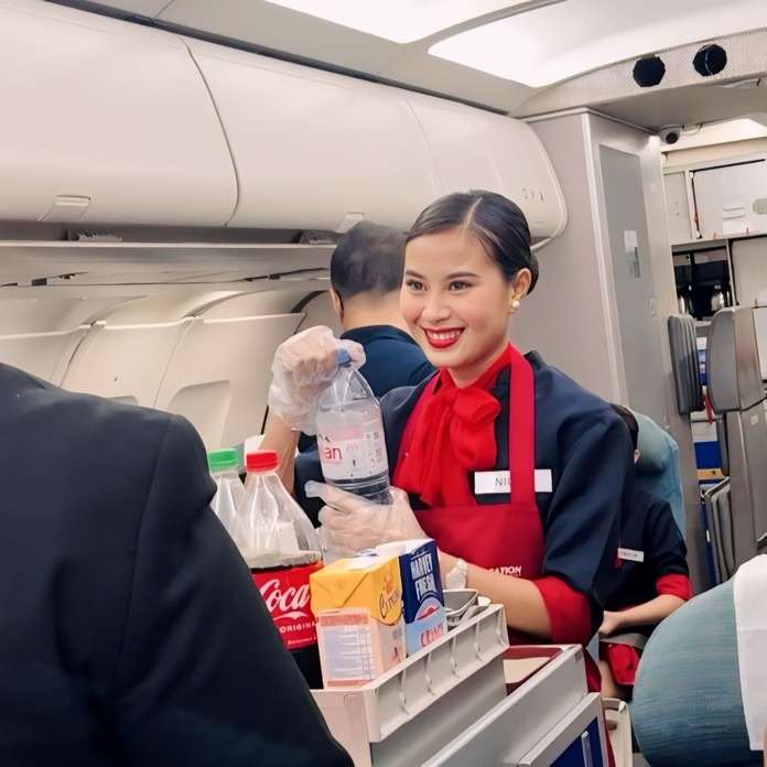 Flight attendant training 