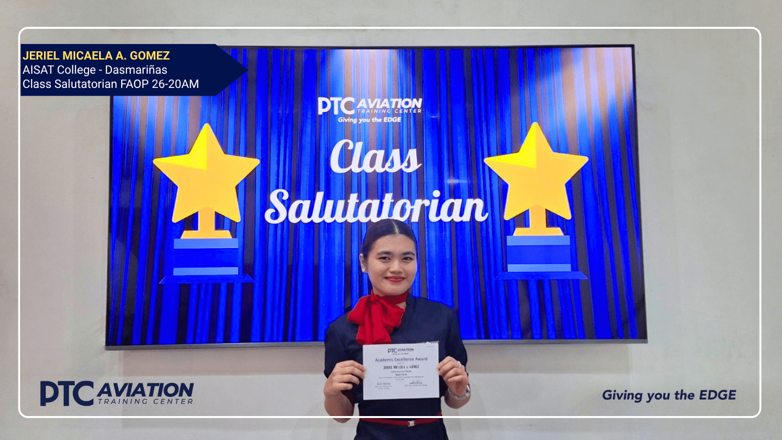 PTC Aviation Graduation 