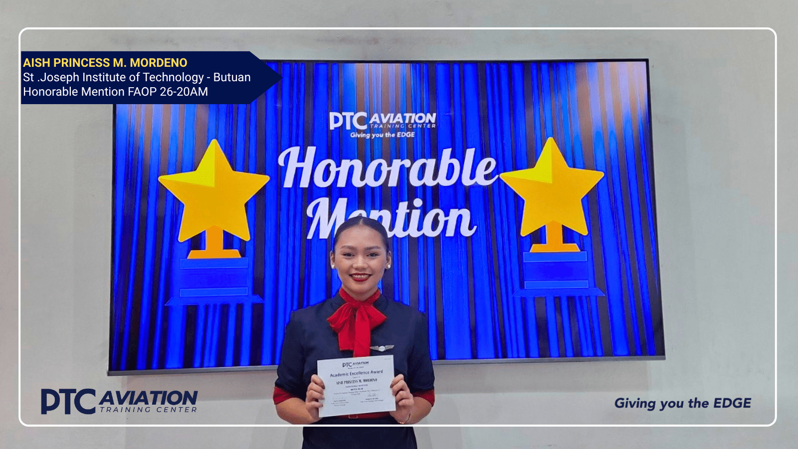 PTC Aviation Graduation 