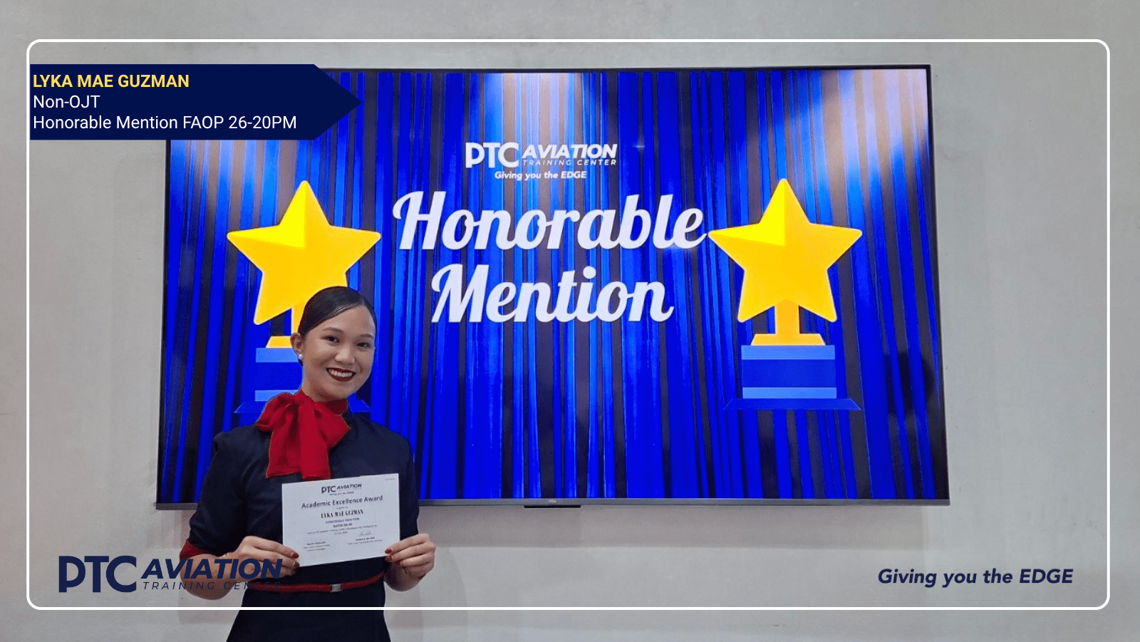 PTC Aviation Graduation 
