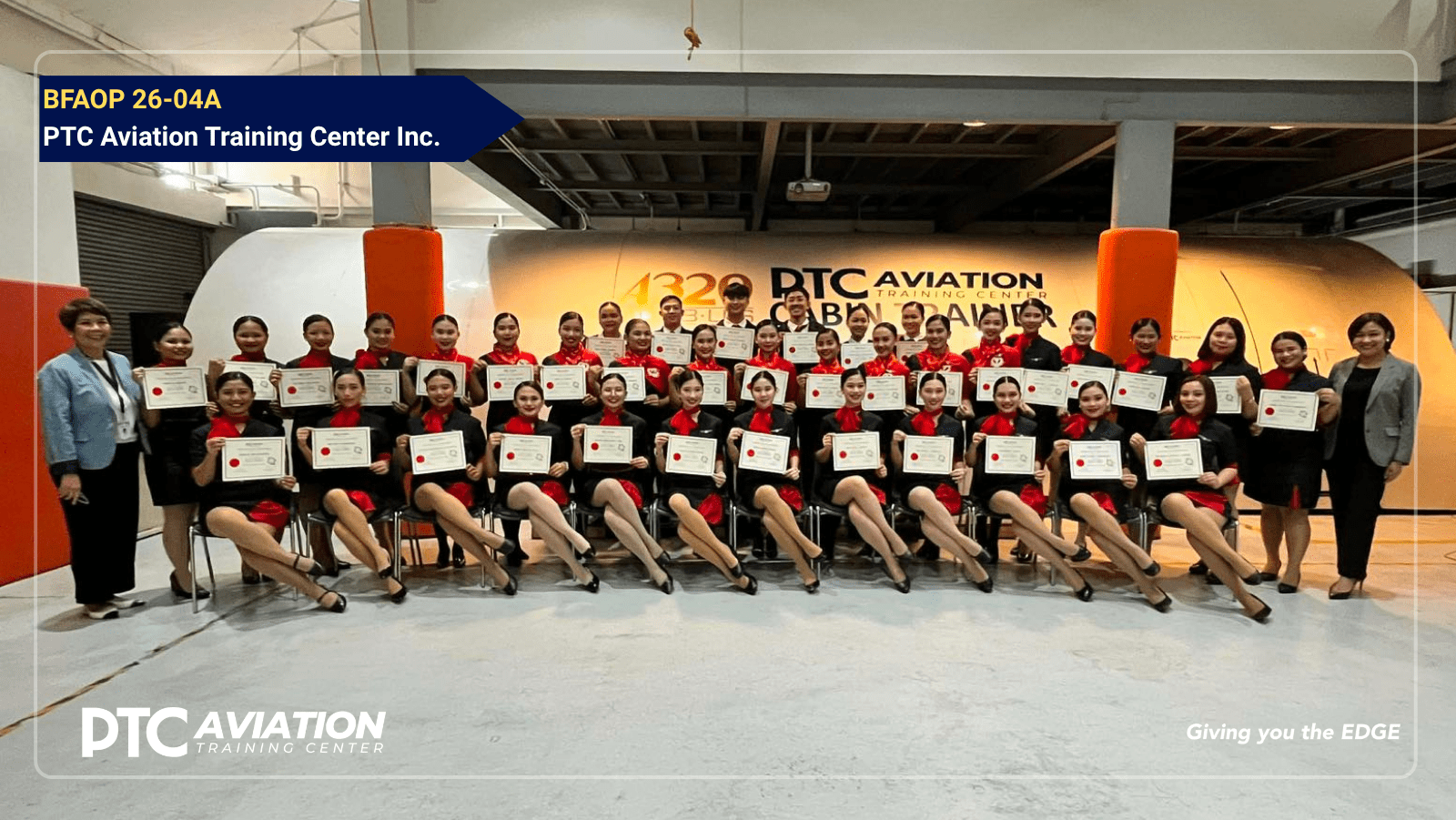 BFAOP Batch 26-04A Earns Their First Set of Wings
