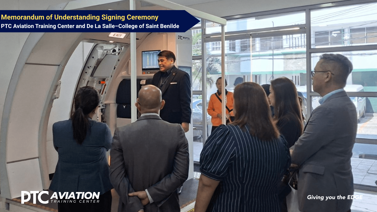 PTC Aviation Training Center and De La Salle – College of Saint Benilde
