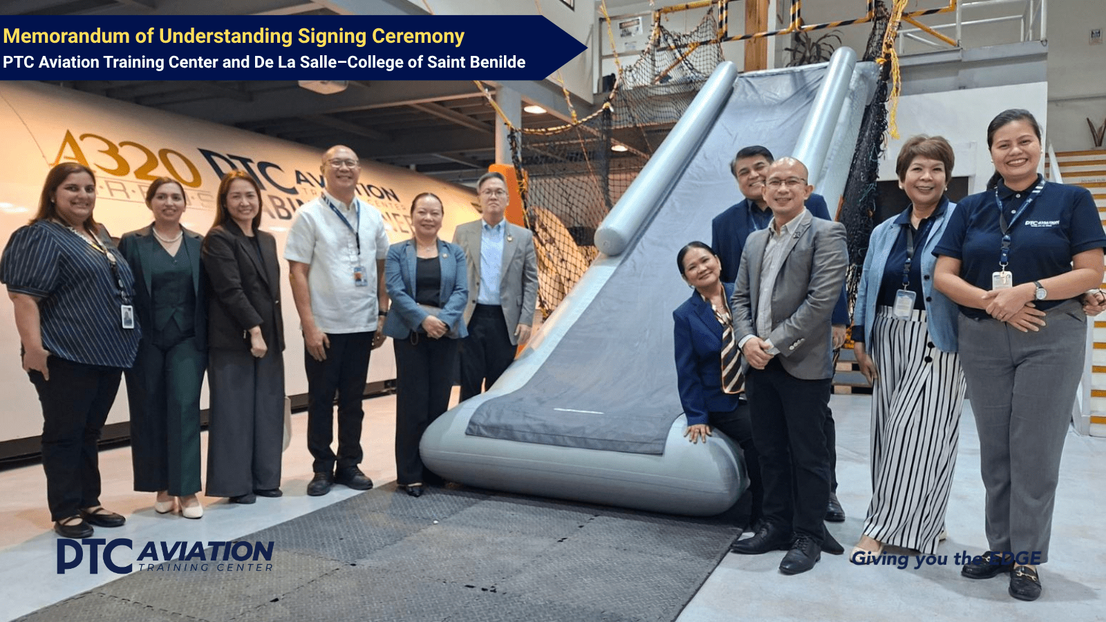 PTC Aviation Training Center and De La Salle – College of Saint Benilde
