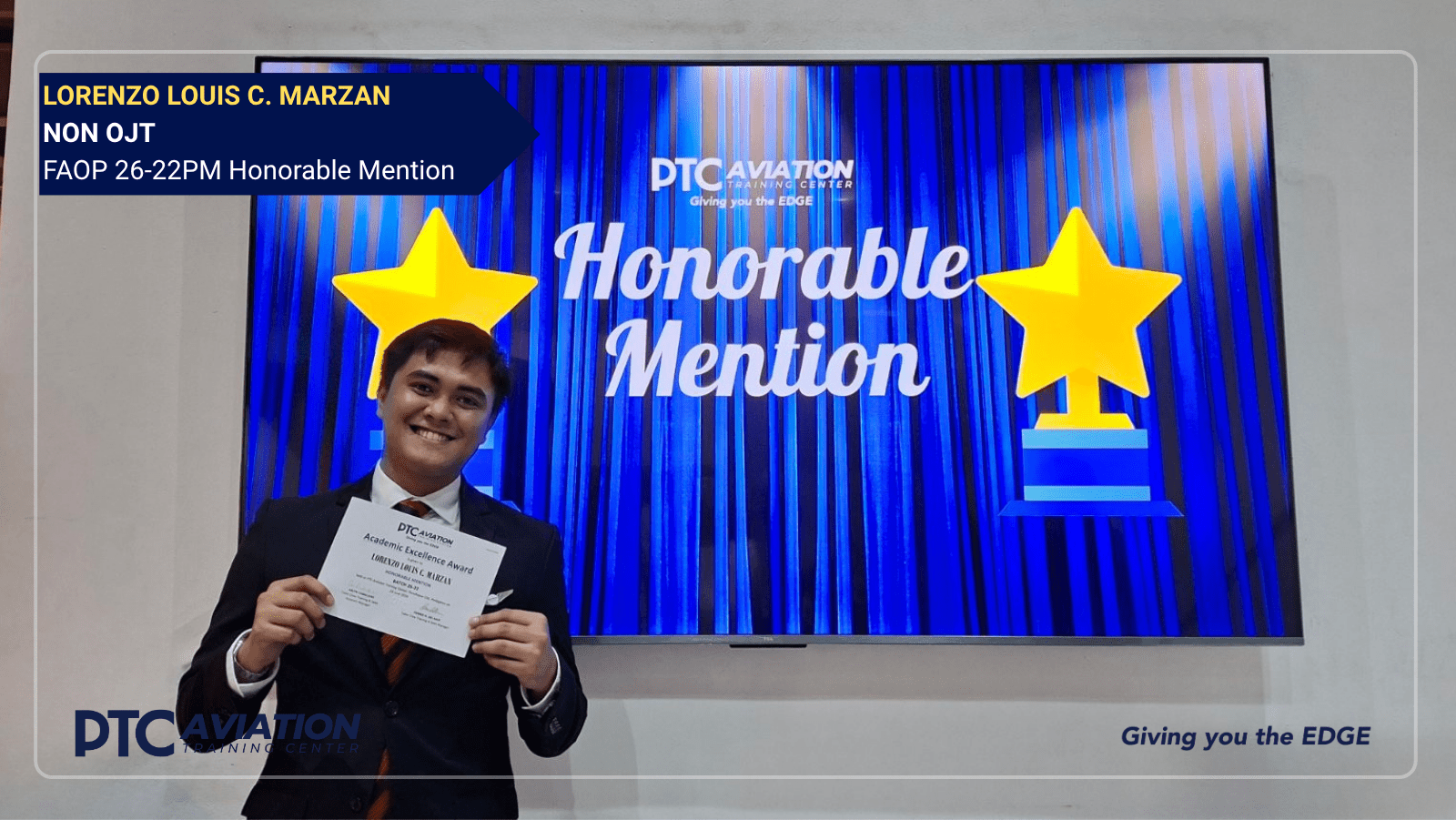 PTC Aviation FAOP Batch 26-22