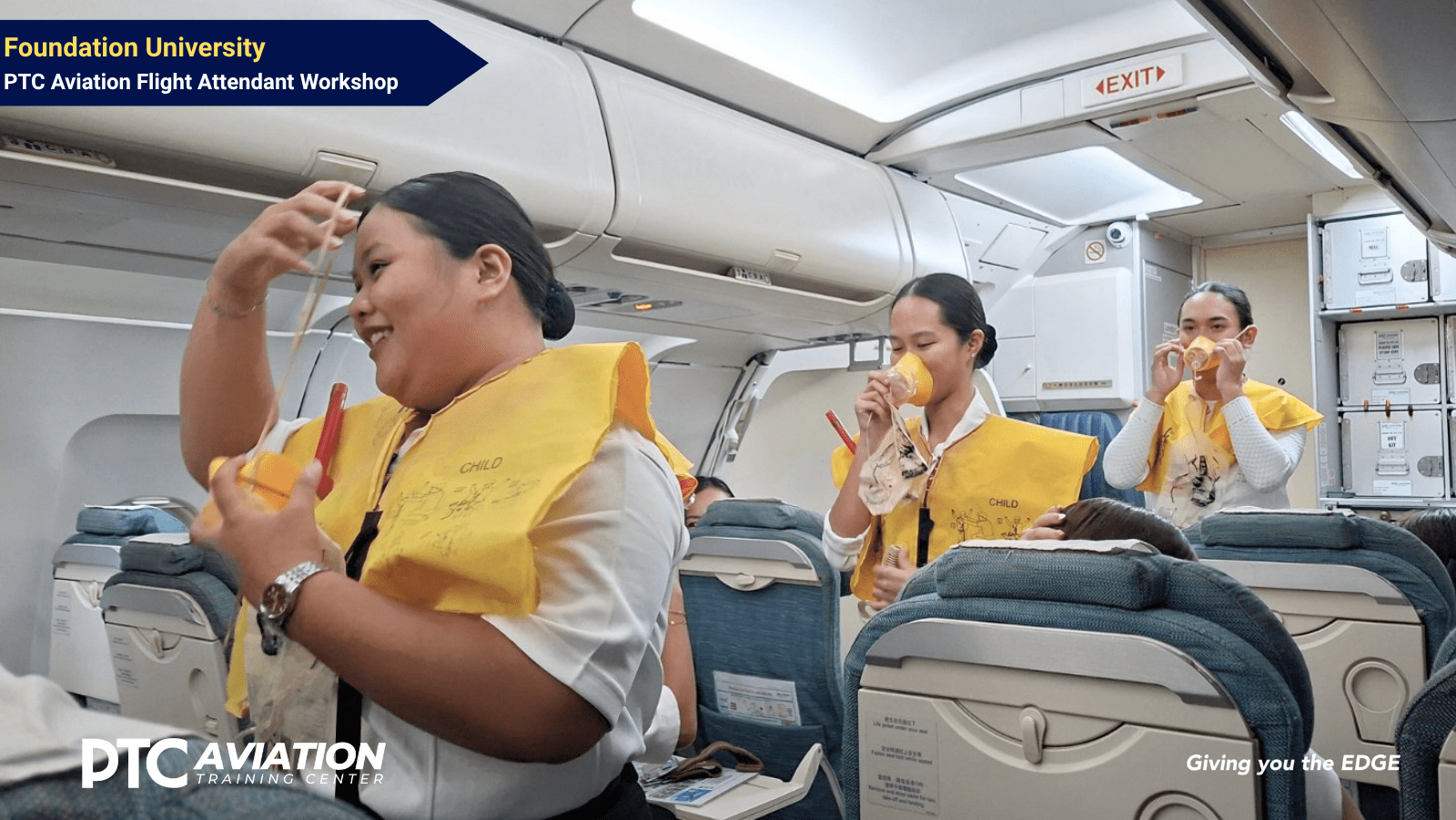 PTC Aviation Flight Attendant Workshop
