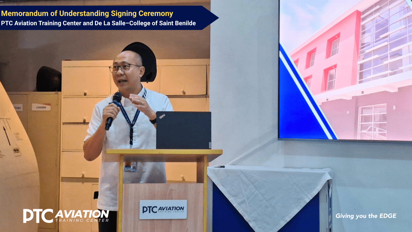 PTC Aviation Training Center and De La Salle – College of Saint Benilde