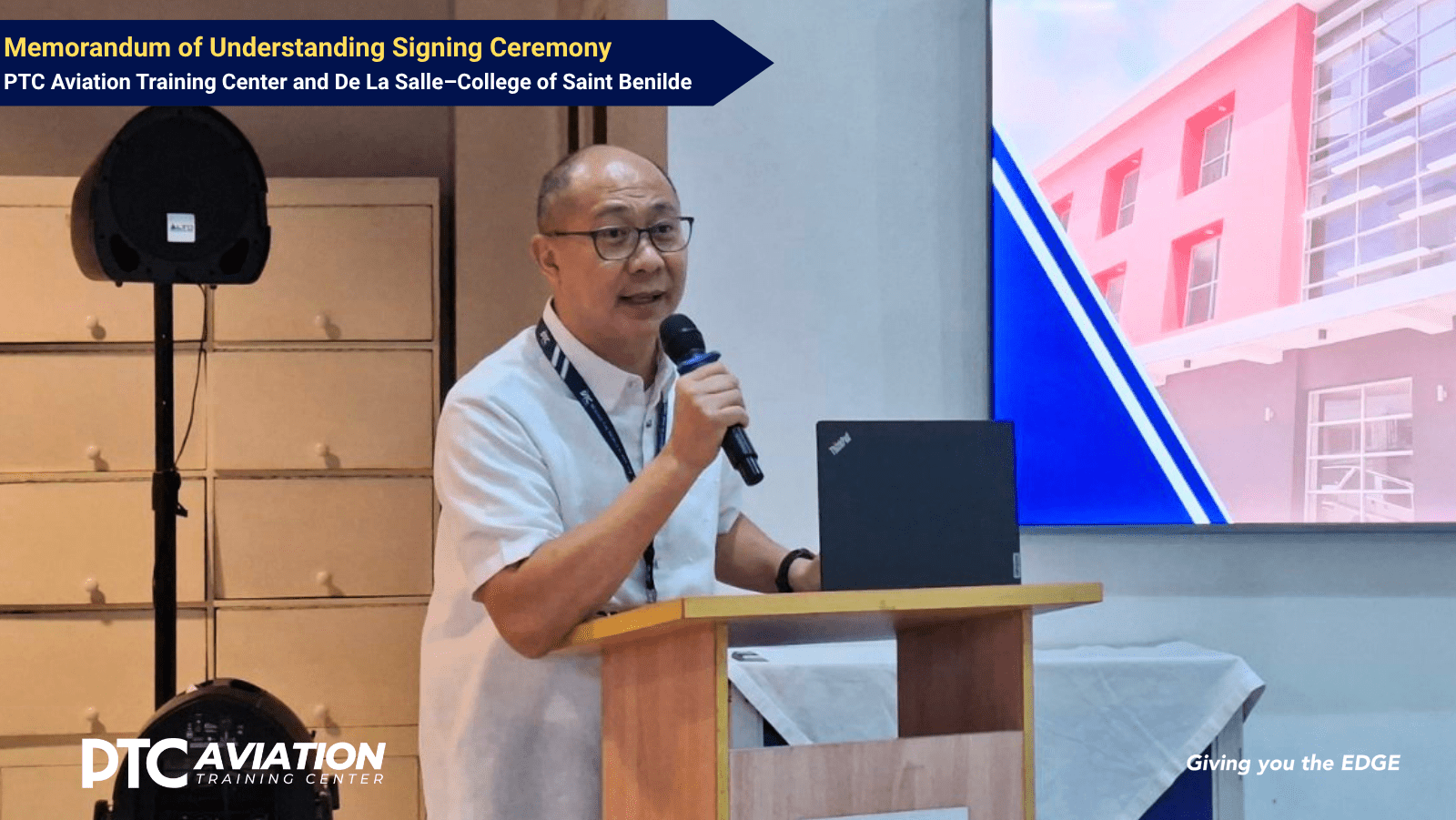 PTC Aviation Training Center and De La Salle – College of Saint Benilde