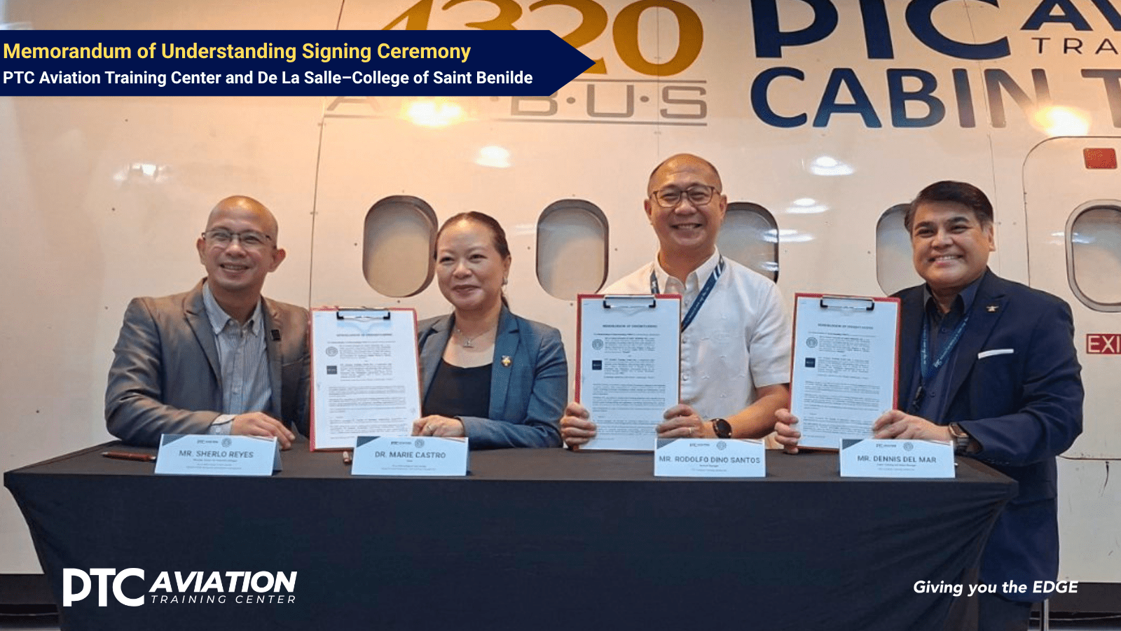 PTC Aviation Training Center and De La Salle – College of Saint Benilde