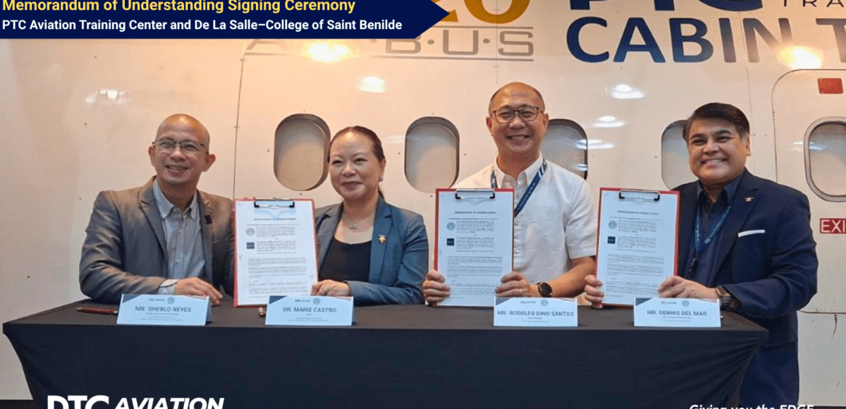 PTC Aviation Training Center and De La Salle – College of Saint Benilde