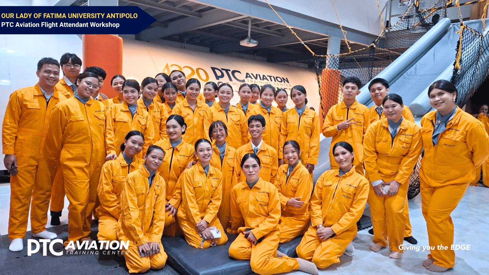 students from various campuses of our lady of fatima university