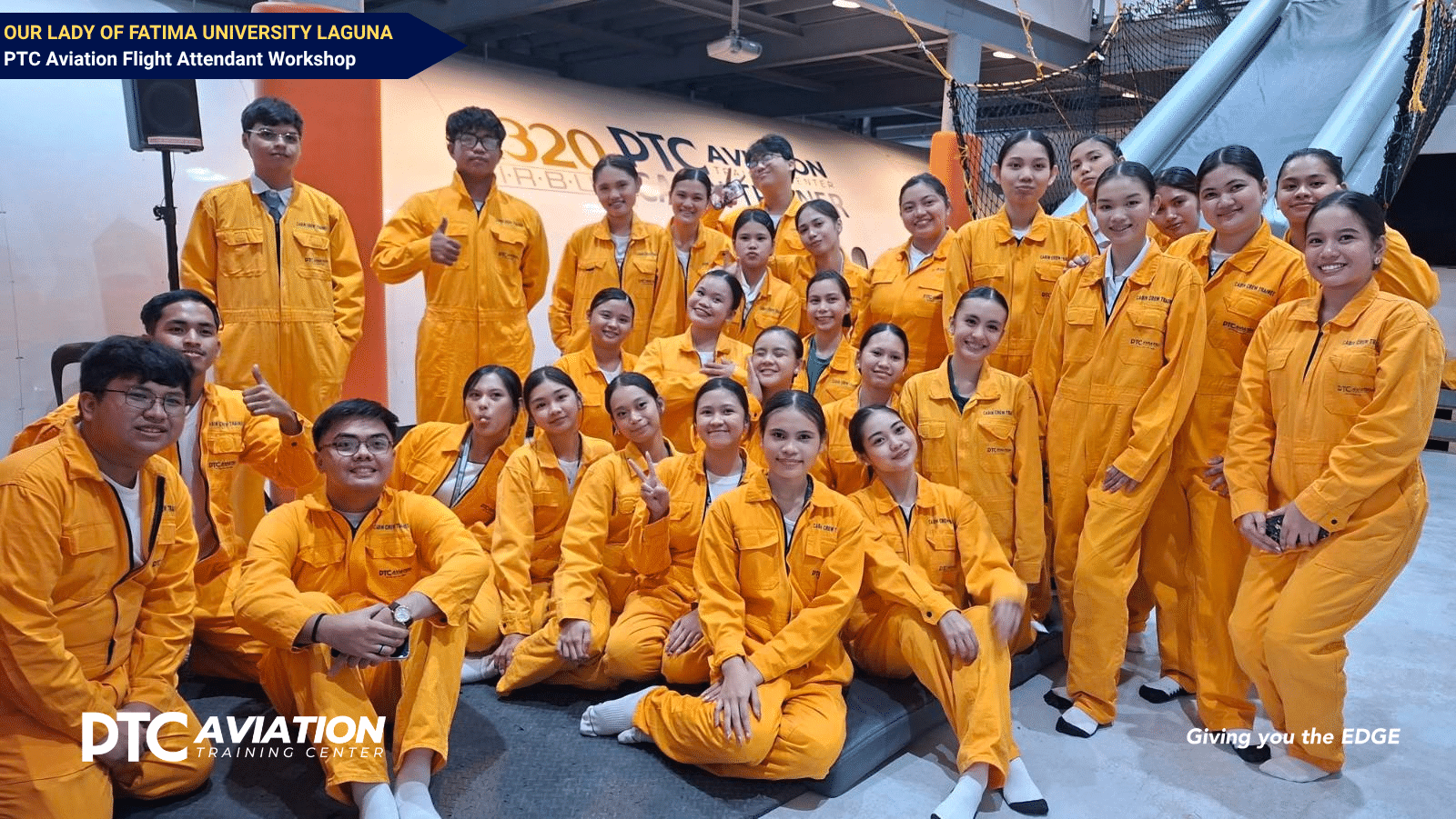 students from various campuses of our lady of fatima university