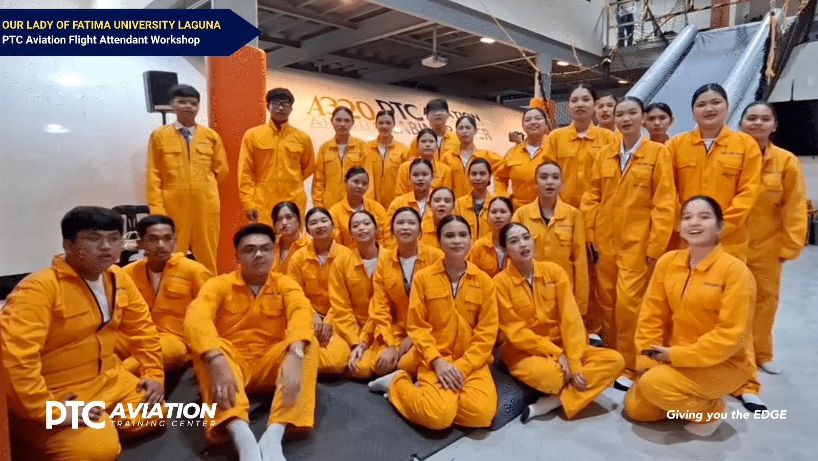 students from various campuses of our lady of fatima university
