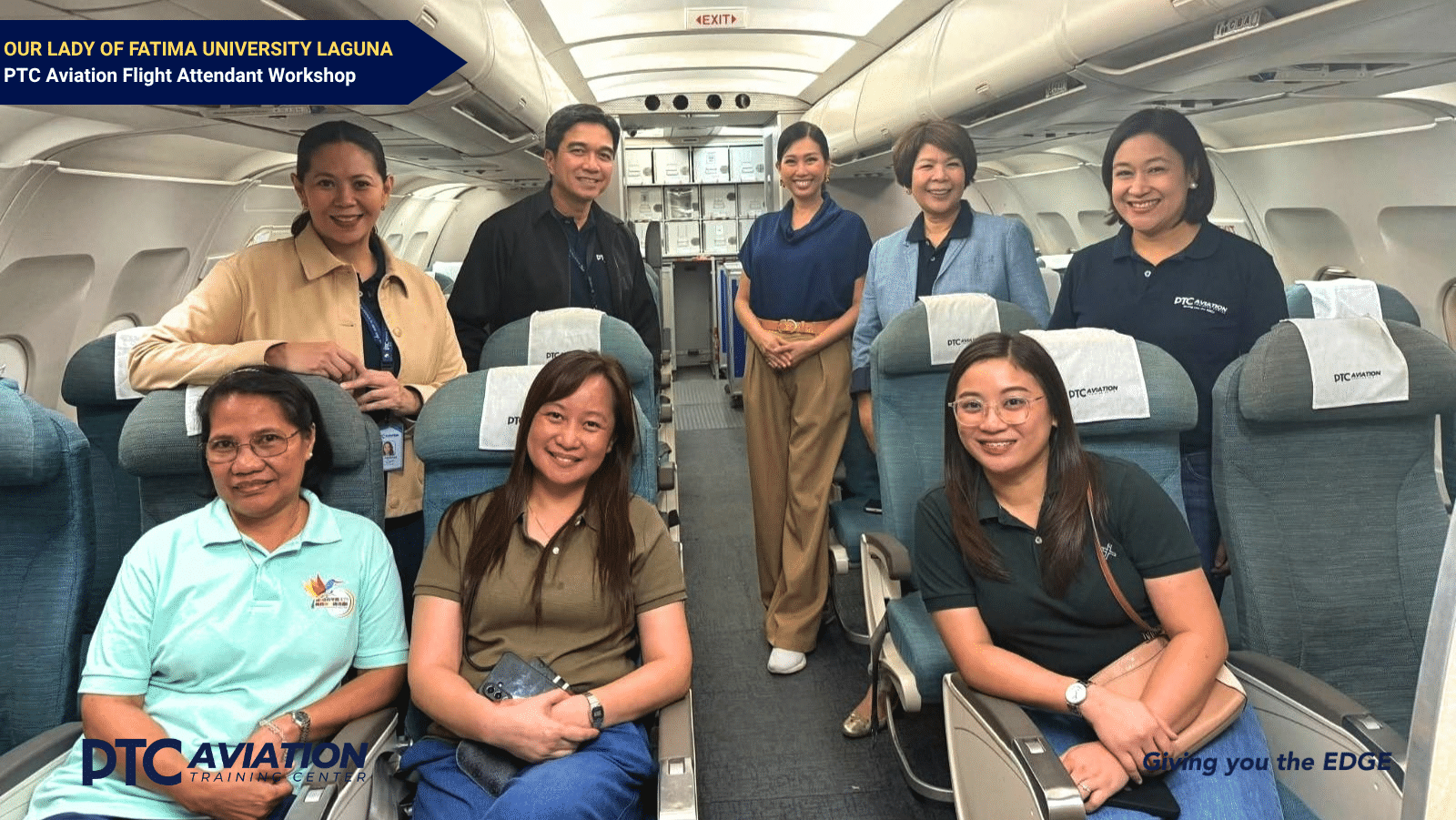 students from various campuses of our lady of fatima university